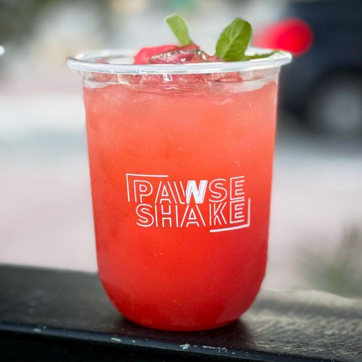 Red Dragon fresh juice from Pawse & Shake