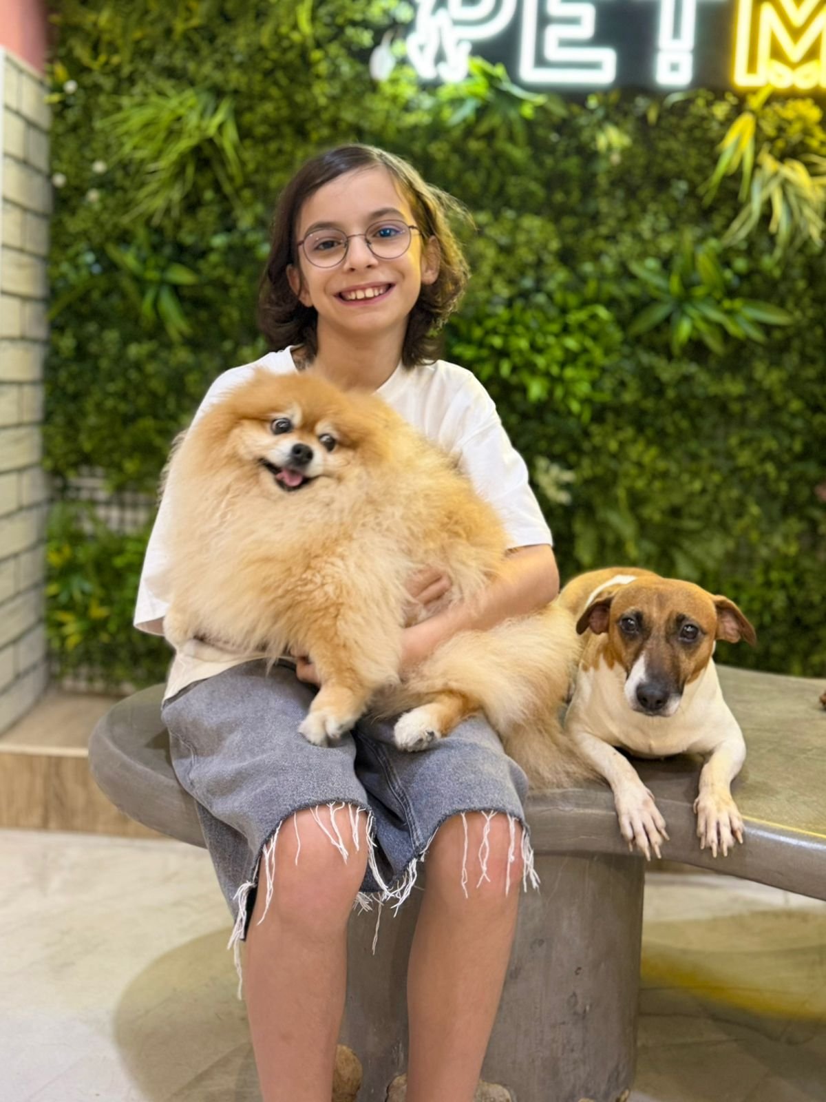 Happy dog at PETME Social Therapy Center